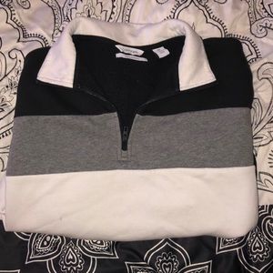 Calvin Klein quarter zip sweatshirt